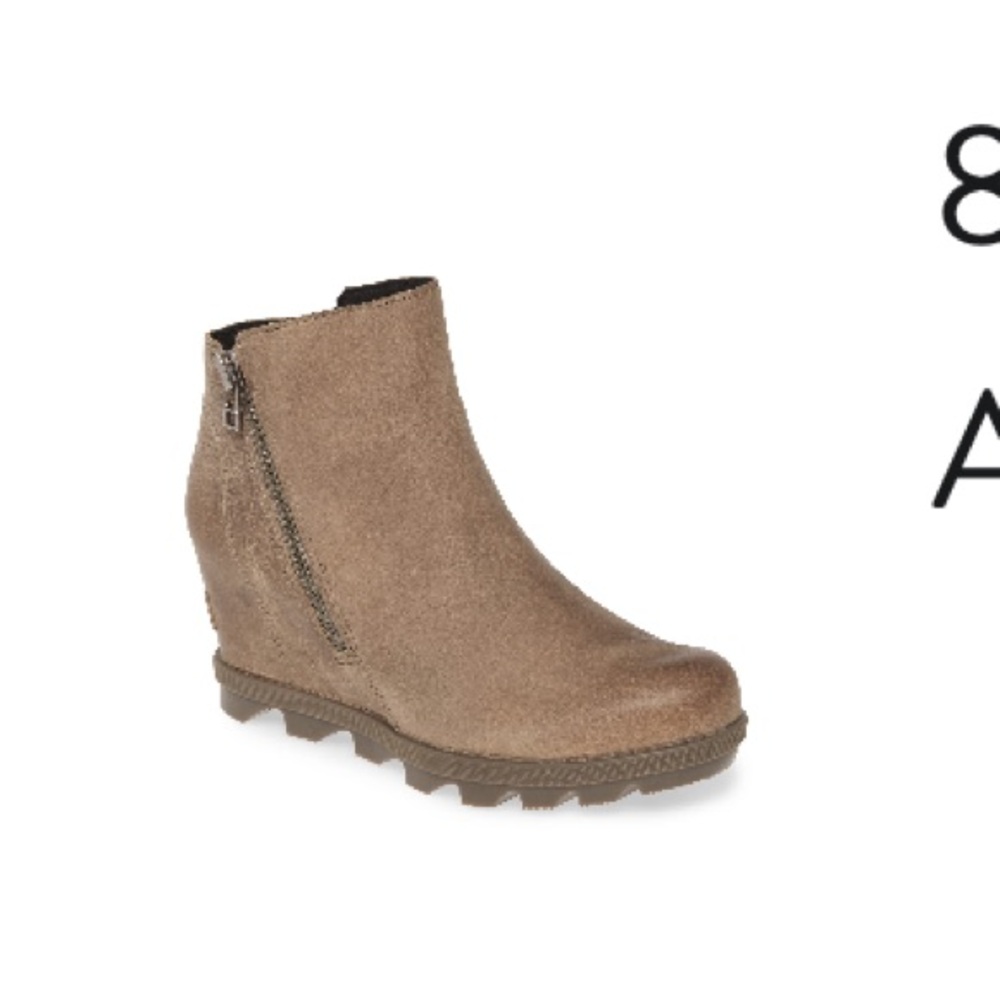 Sorel Joan of Arctic ii Ash Suede Ankle Booties